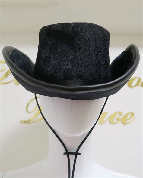 gucci fitted hats|cowboy hat from Gucci.